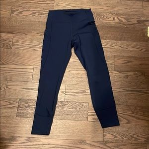 Lululemon leggings size 6 blue